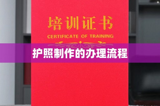 滕州护照制作的办理流程